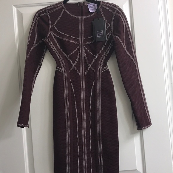 SOLD - NWT Herve Leger Dress - Picture 5 of 8
